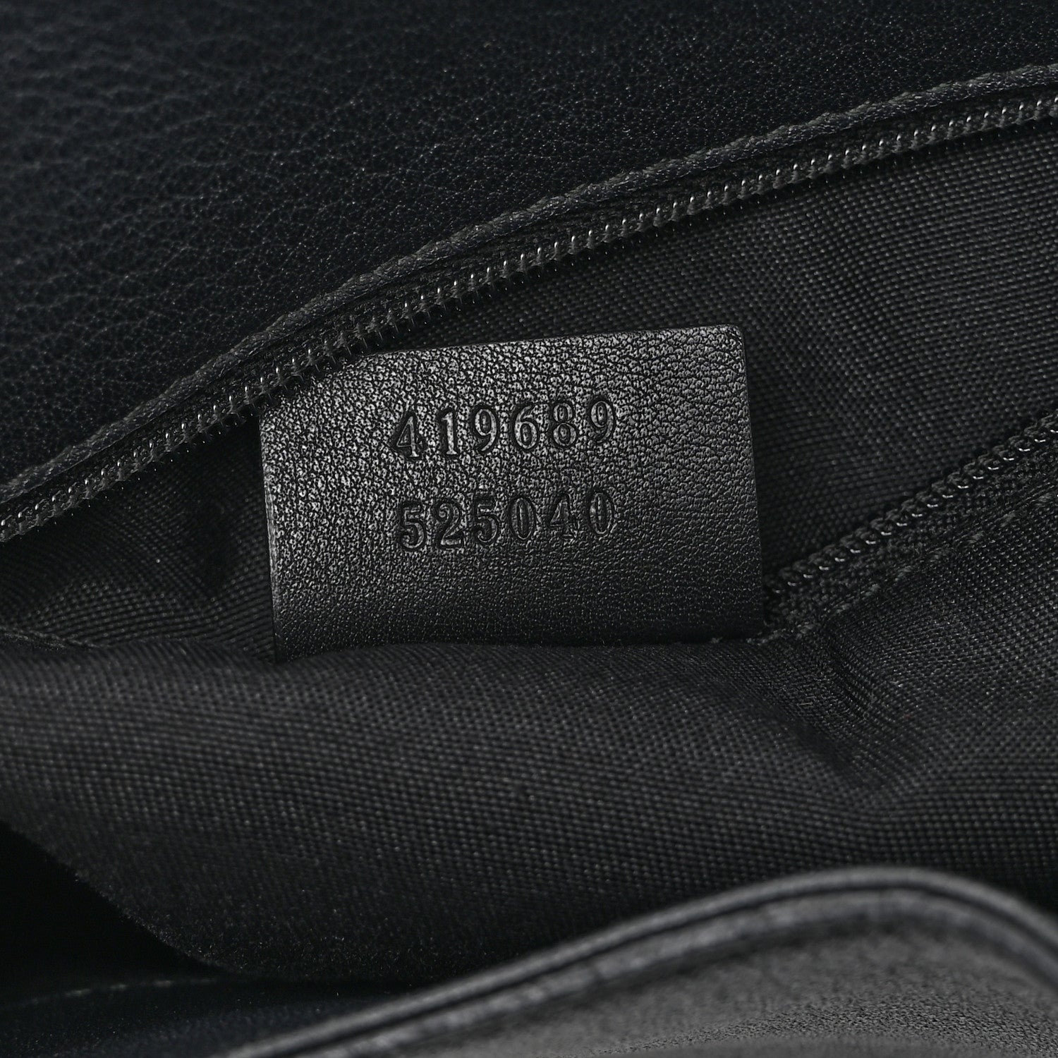 Gucci Calfskin Medium Braided Handle Gifford Tote Black 7 of 10