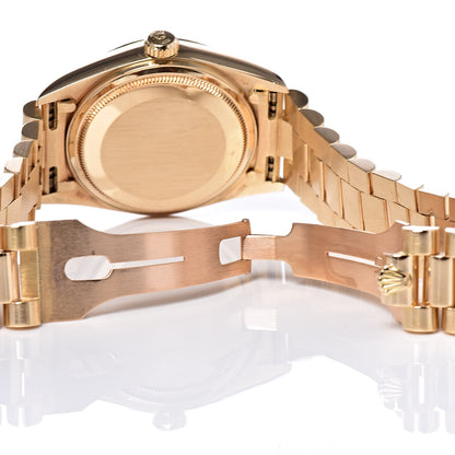 Rolex 18K Yellow Gold 36mm Oyster Perpetual Day-Date President Watch Champagne 18038 6 of 7