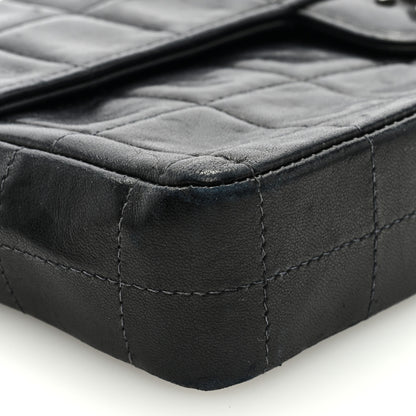 Chanel Lambskin East West Chocolate Bar Flap Black 5 of 9