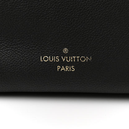 Louis Vuitton Calfskin Monogram On My Side PM Black 7 of 9