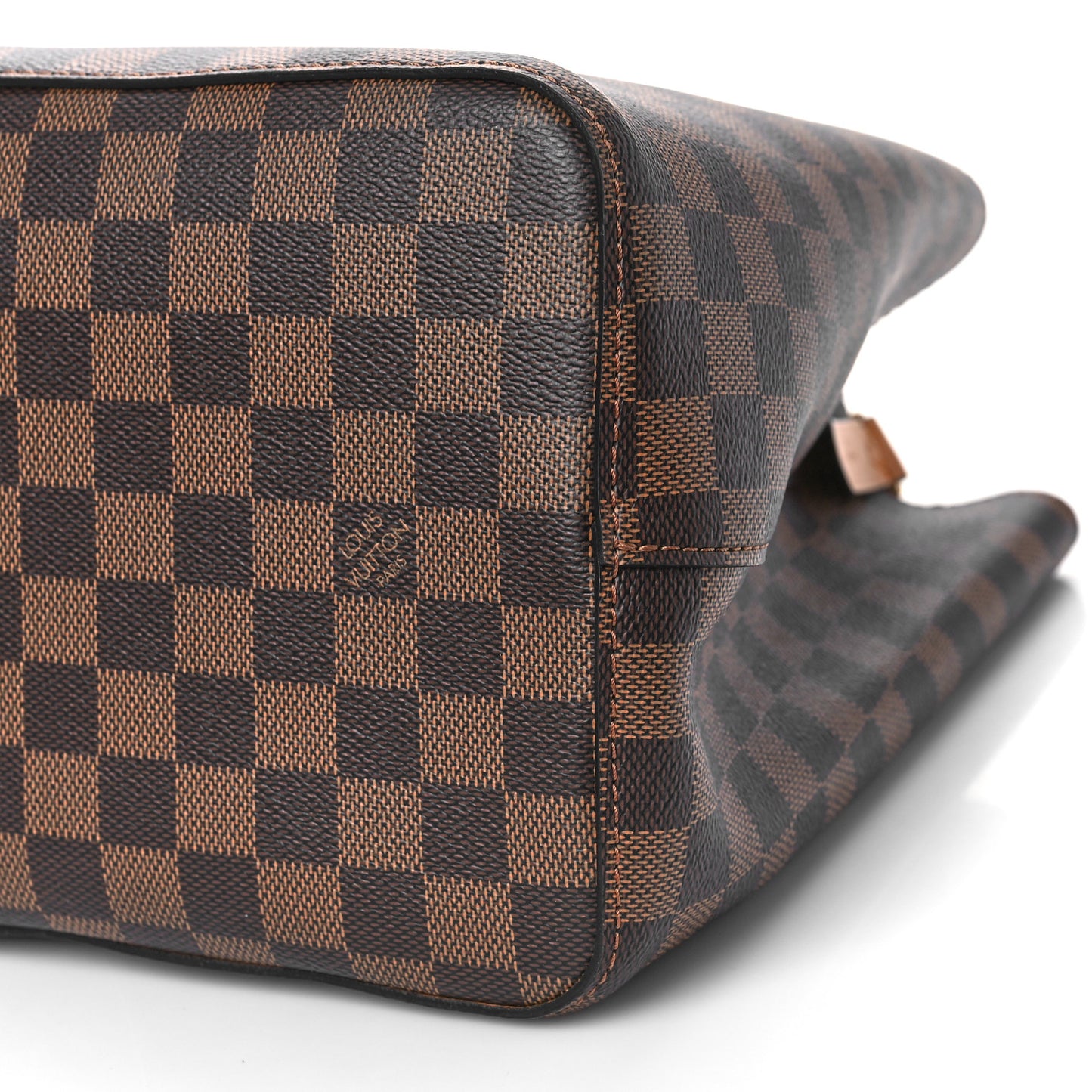 Damier Ebene Neonoe MM Safran