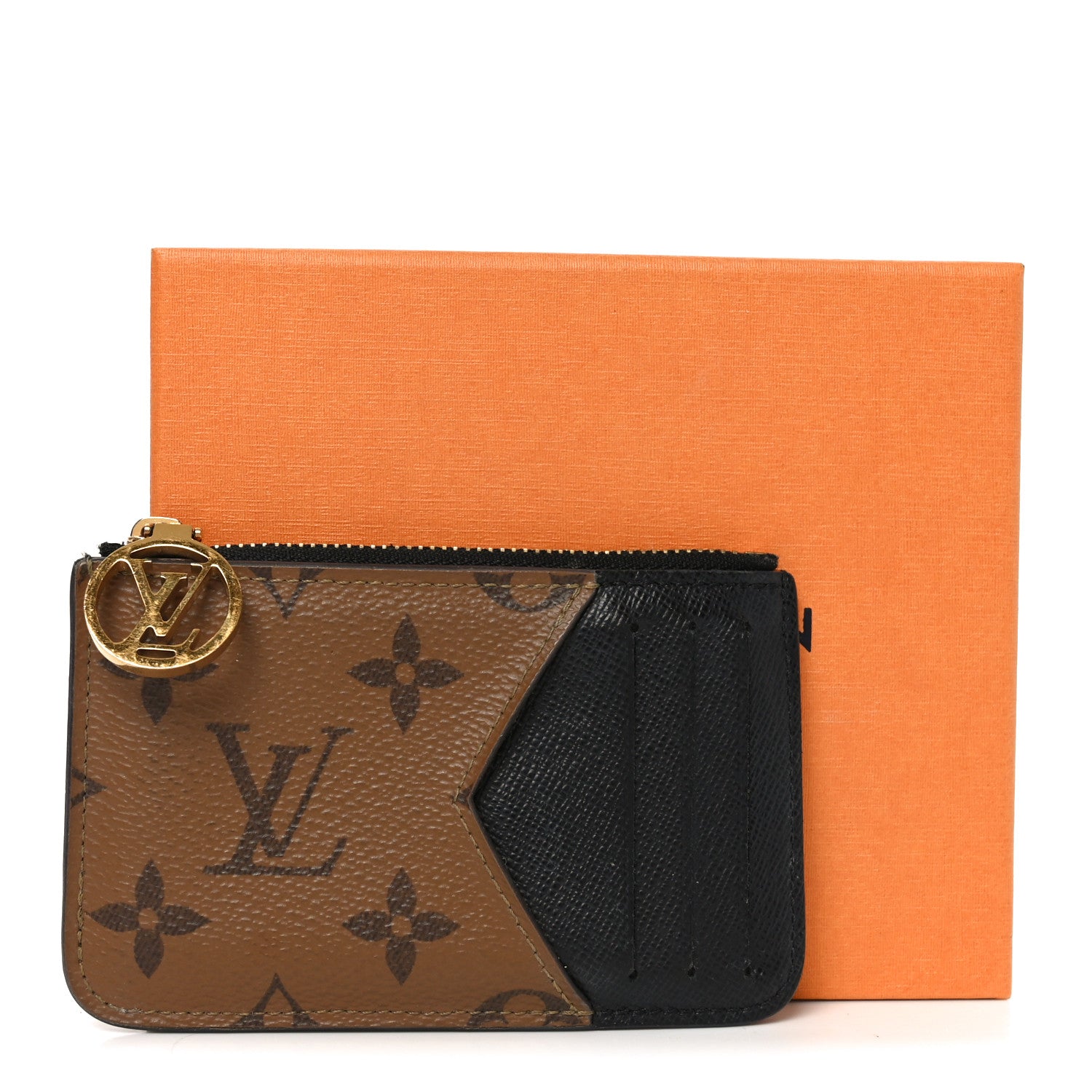 Louis Vuitton Reverse Monogram Zipped Romy Card Holder 1856789