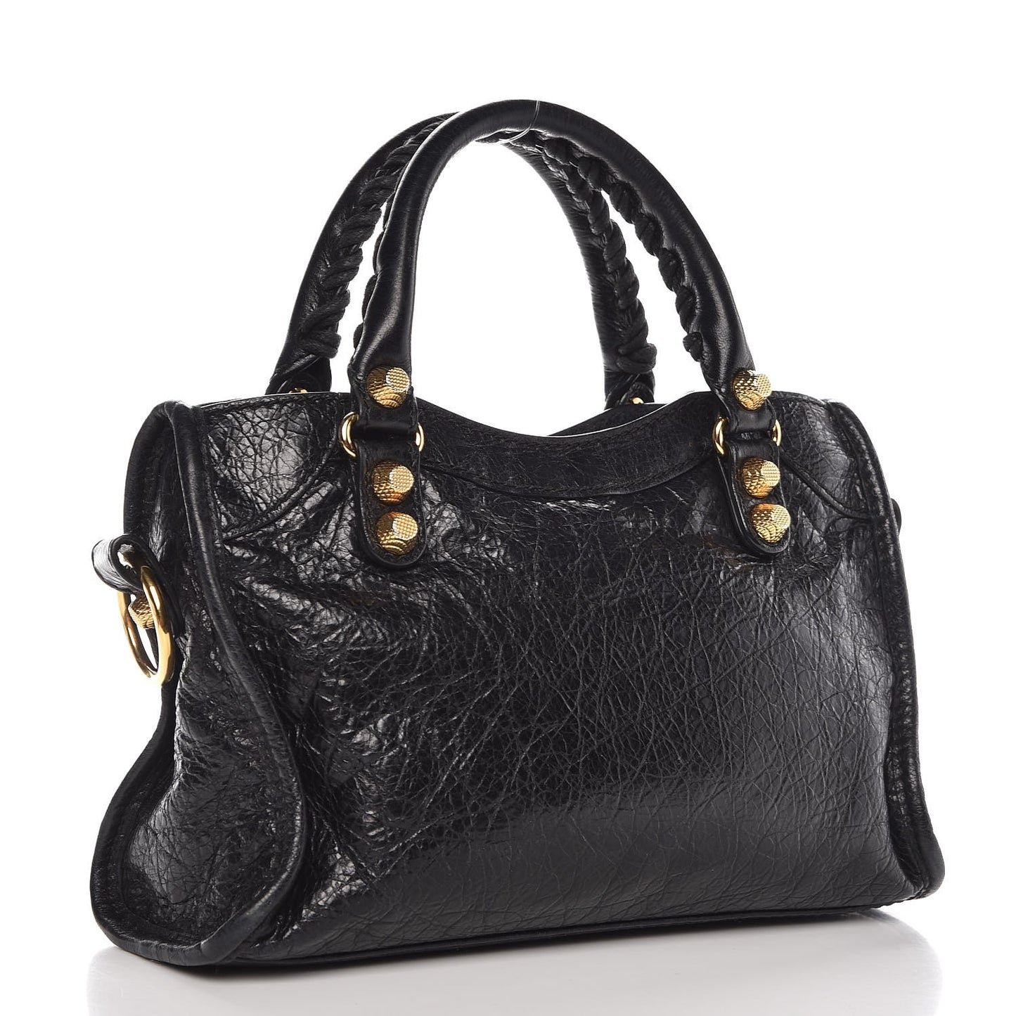 Agneau Giant 12 Gold Hardware Mini City Black