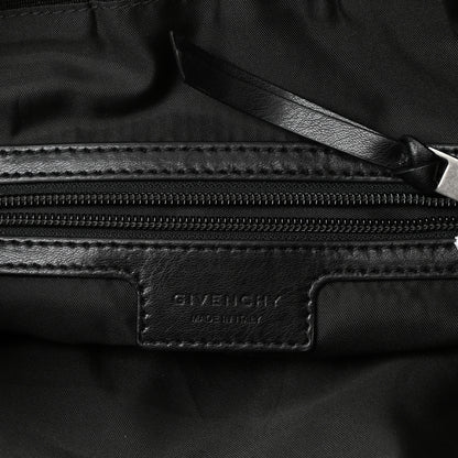 Givenchy Calfskin MC3 Drawstring Backpack Bag Black Gold 5 of 7