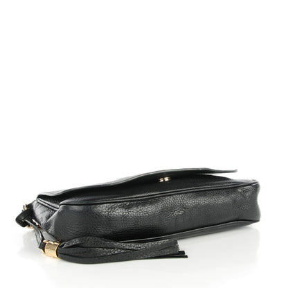 Gucci Pebbled Calfskin Medium Soho Flap Crossbody Black 8 of 14