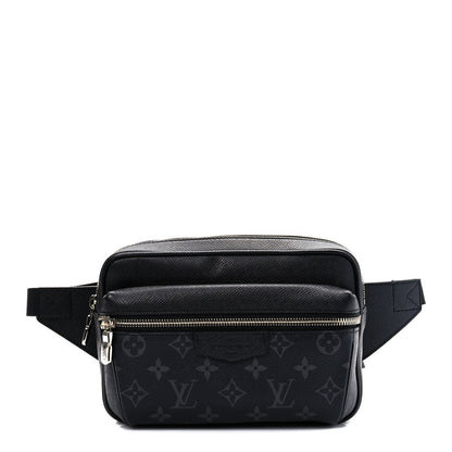 Louis Vuitton Taiga Monogram Outdoor Bumbag Black 1 of 8