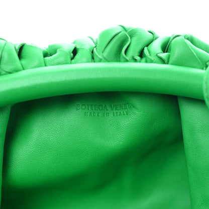 Bottega Veneta Nappa Intrecciato The Mini Pouch Clutch Parakeet 6 of 11