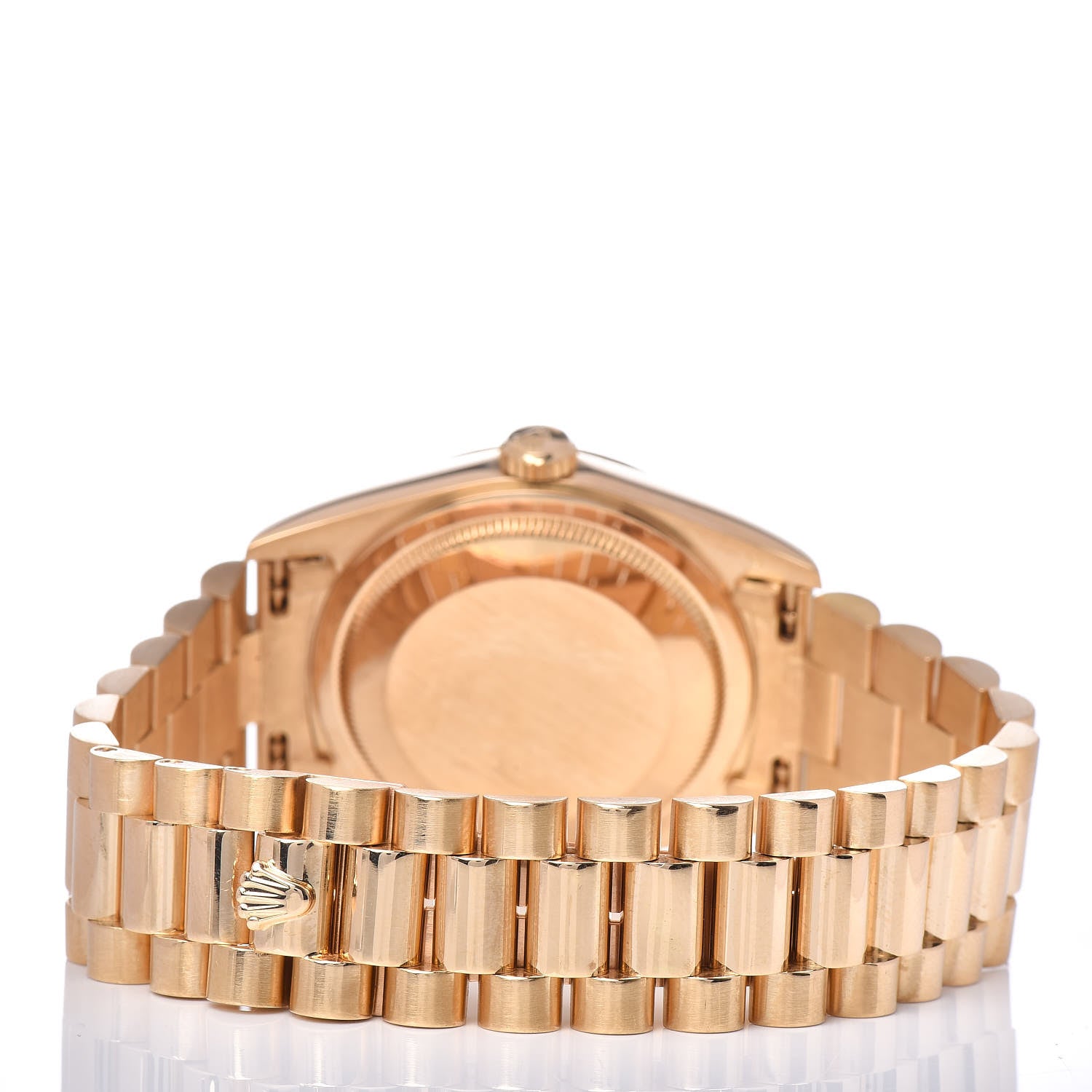 Rolex 18K Yellow Gold 36mm Oyster Perpetual Day-Date President Watch Champagne 18238 4 of 6