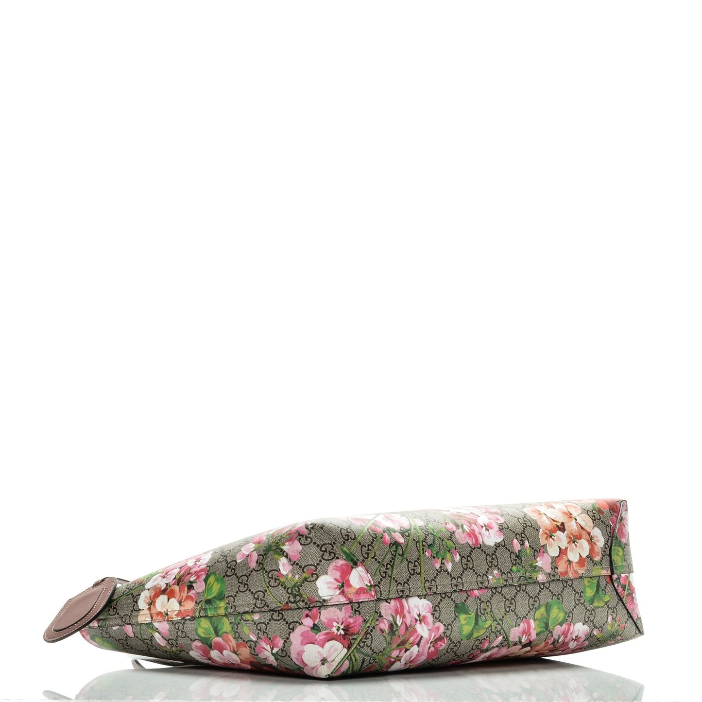 GG Supreme Monogram Blooms Medium Reversible Tote Beige Multicolor Dry Rose