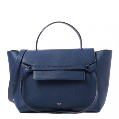 Celine Grained Calfskin Mini Belt Bag Lazuli 1 of 8