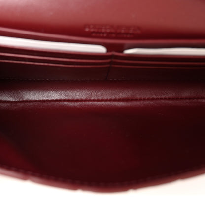 Bottega Veneta Nappa Intrecciato Long Andiamo Top Handle Clutch Barolo 5 of 6