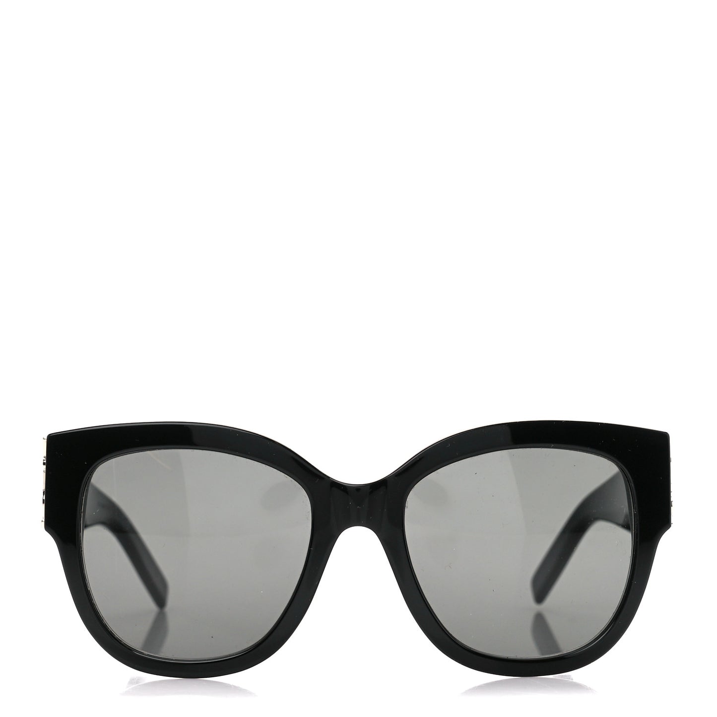 Acetate Cateye Sunglasses SL M95 F Black
