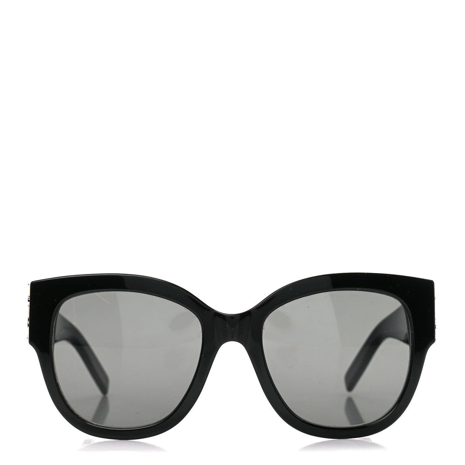 Saint Laurent Acetate Cateye Sunglasses SL M95 F Black 2 of 8