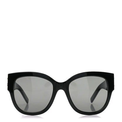 Saint Laurent Acetate Cateye Sunglasses SL M95 F Black 2 of 8