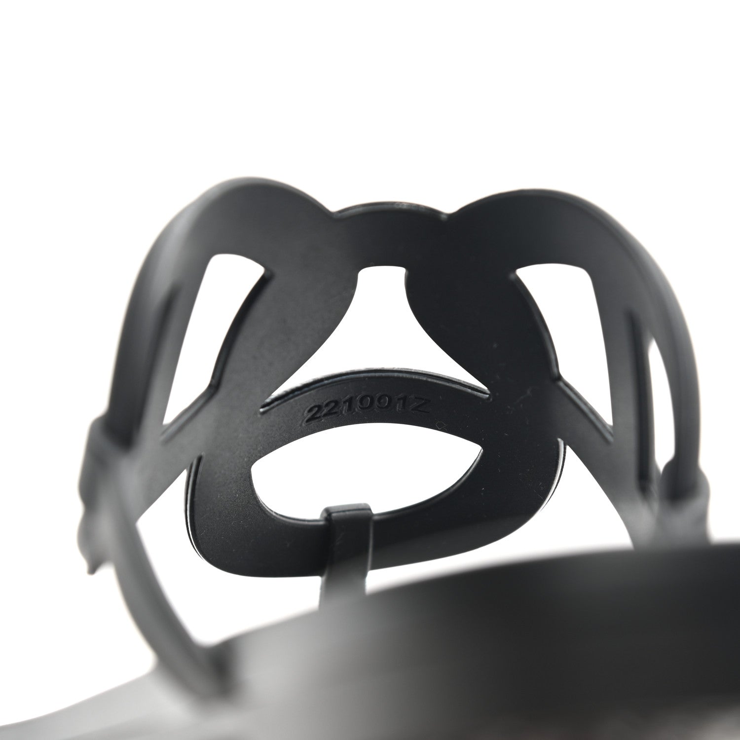Hermes Rubber Womens Egerie Sandals 36 Black 8 of 9