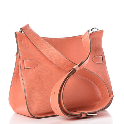 Hermes Taurillon Clemence Jypsiere 31 Crevette 3 of 8