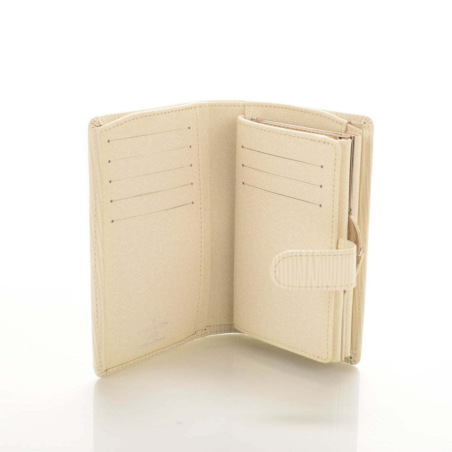 Epi French Purse Wallet Ivory