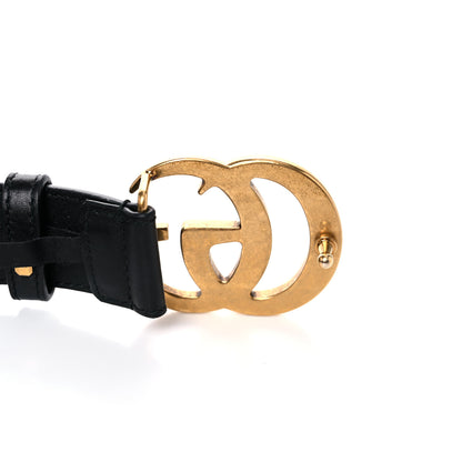 Gucci Calfskin Double G 30mm Belt 95 38 Black 7 of 9