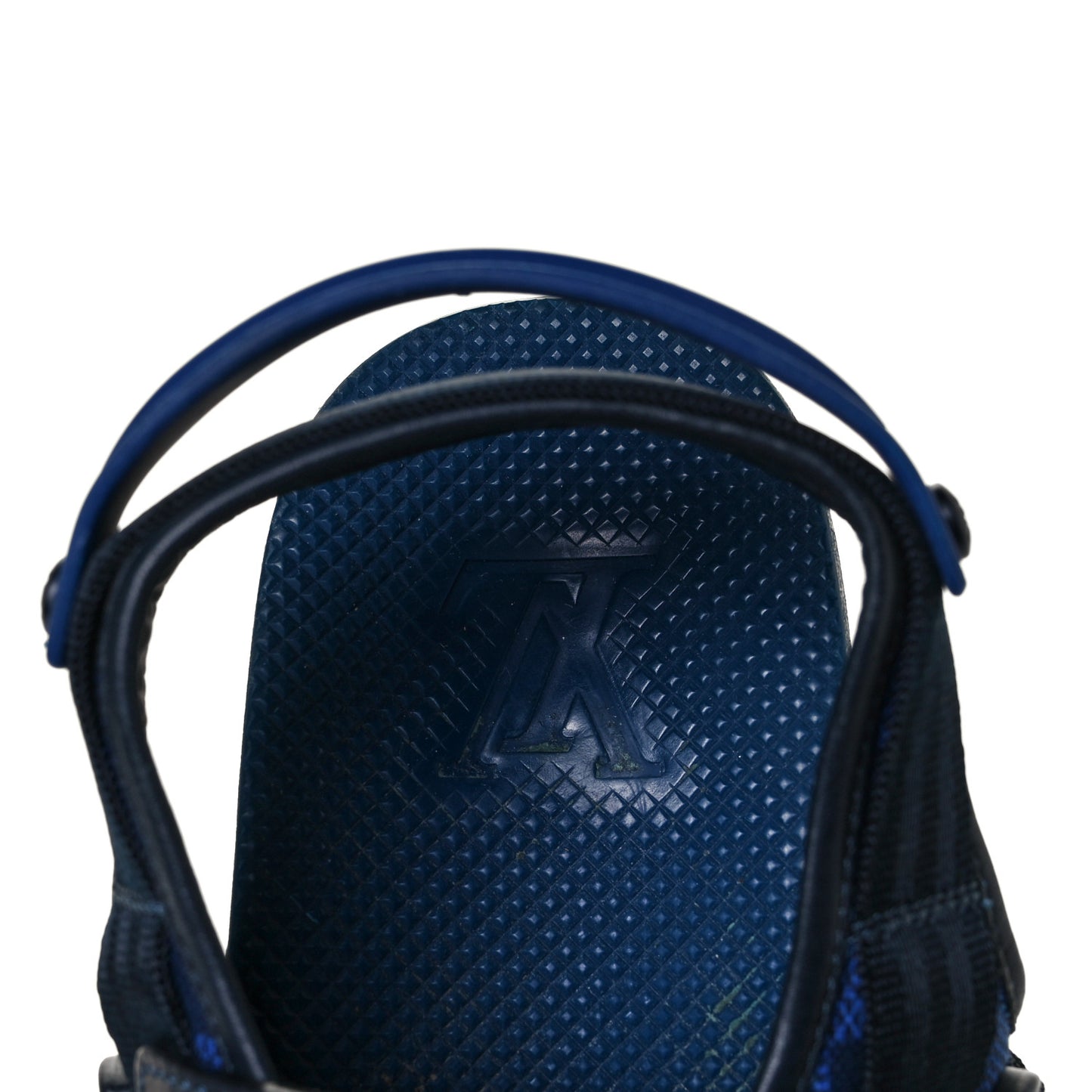 Damier Graphite Sandals 8 Navy