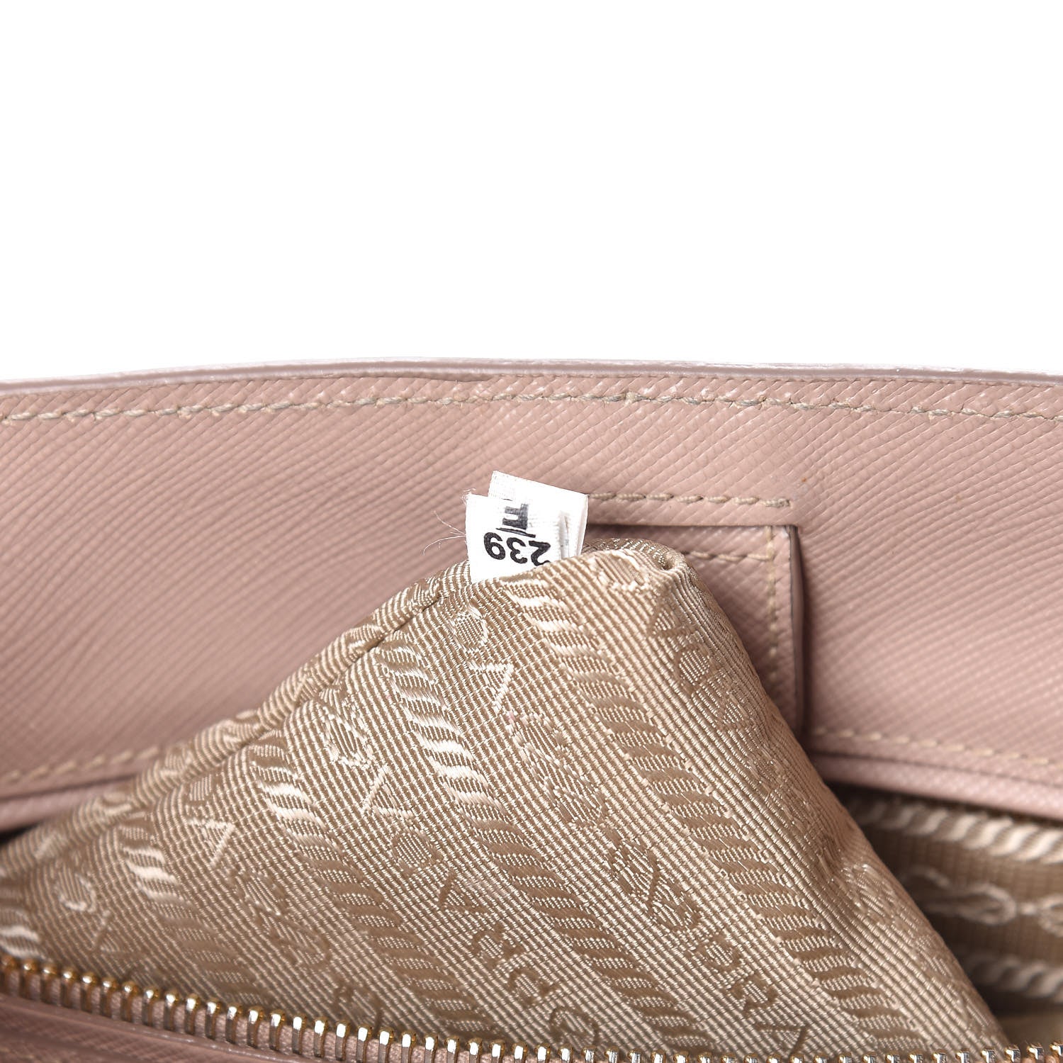 Prada Saffiano Lux Medium Tote Cammeo 7 of 11