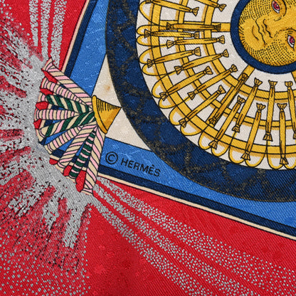 Hermes Silk Feux D'Artifice Scarf 90 2 of 3