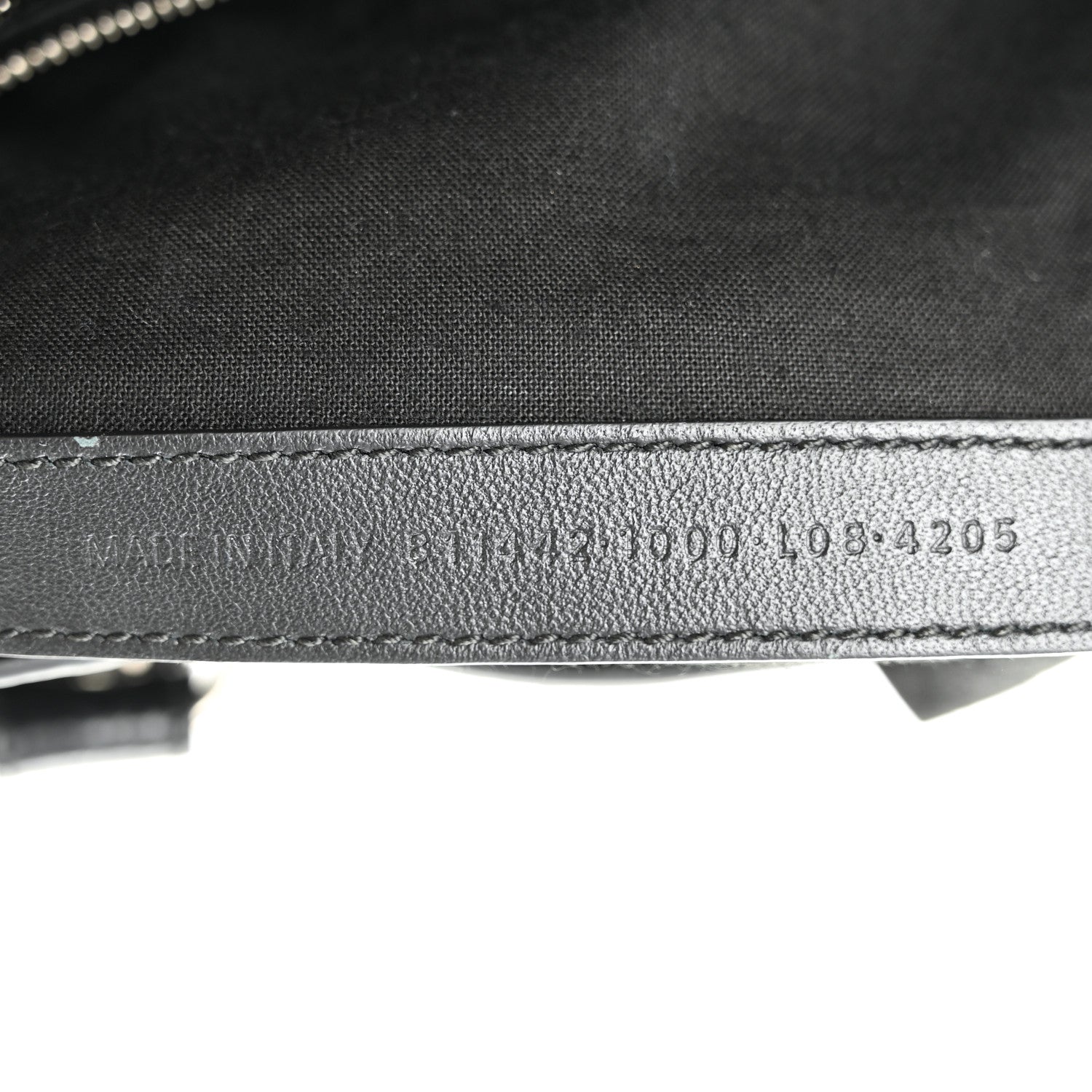 Balenciaga Agneau Arena Silver Hardware Small Le City Black 6 of 9