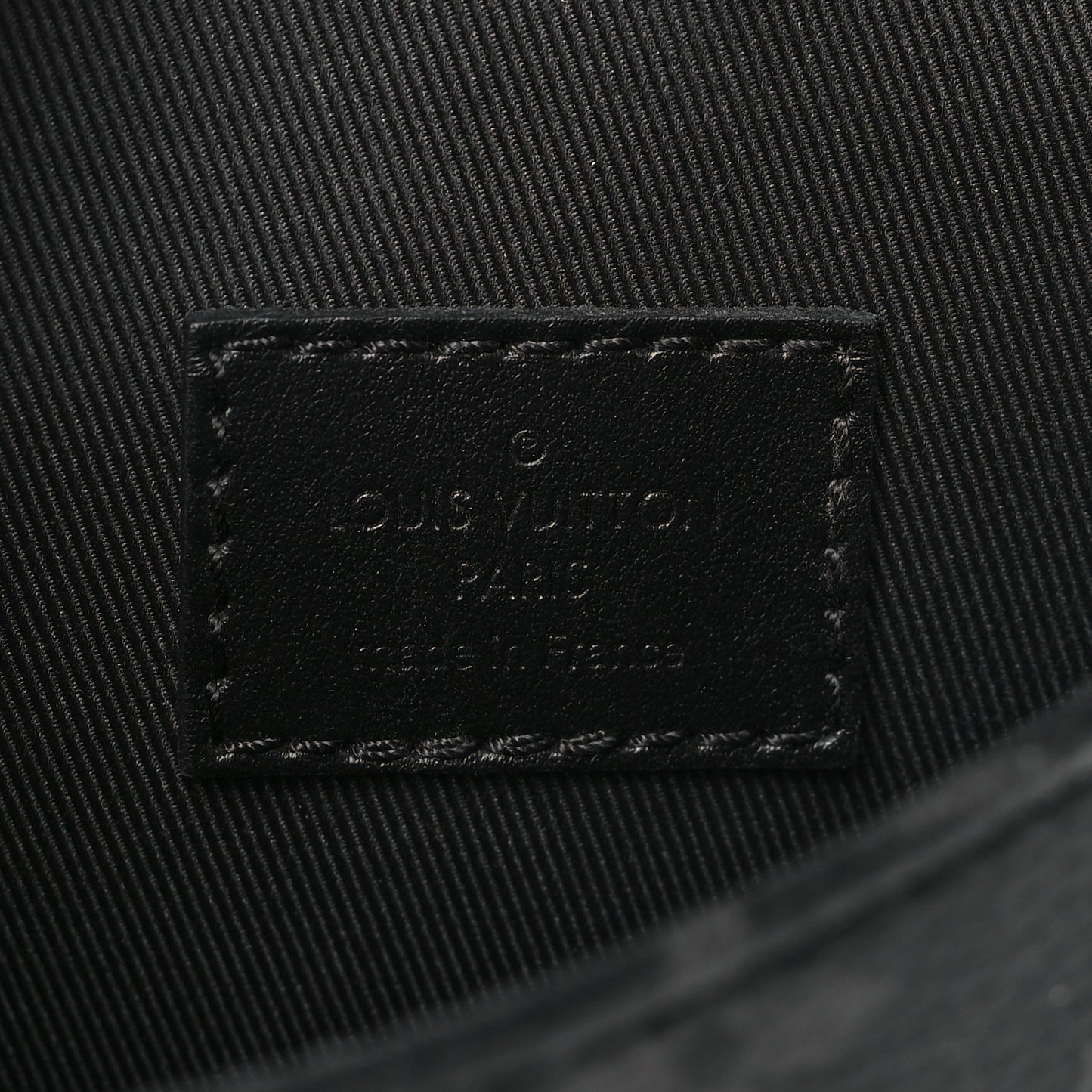 Monogram Eclipse Saumur Slingbag Black