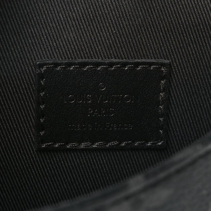 Louis Vuitton Monogram Eclipse Saumur Slingbag Black 6 of 9
