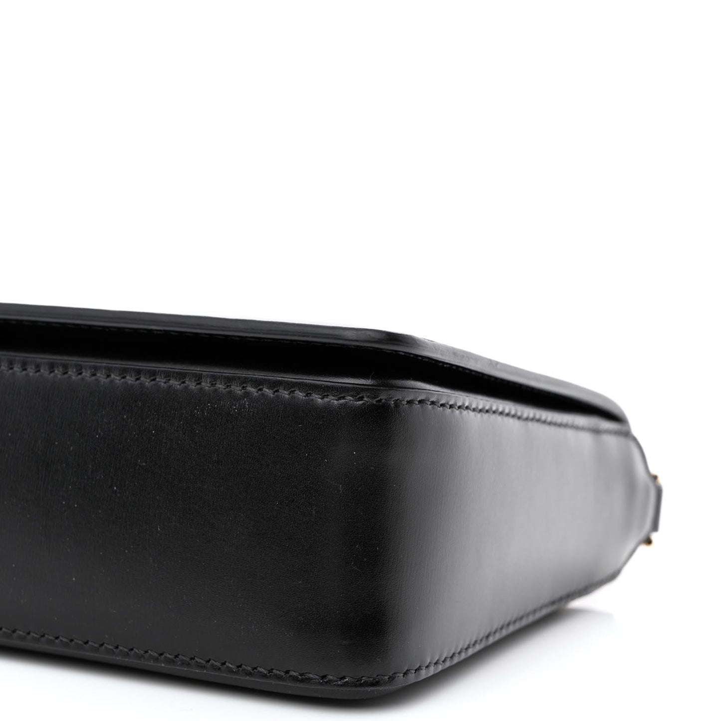 Palmellato Calfskin TF Chain Shoulder Bag Black