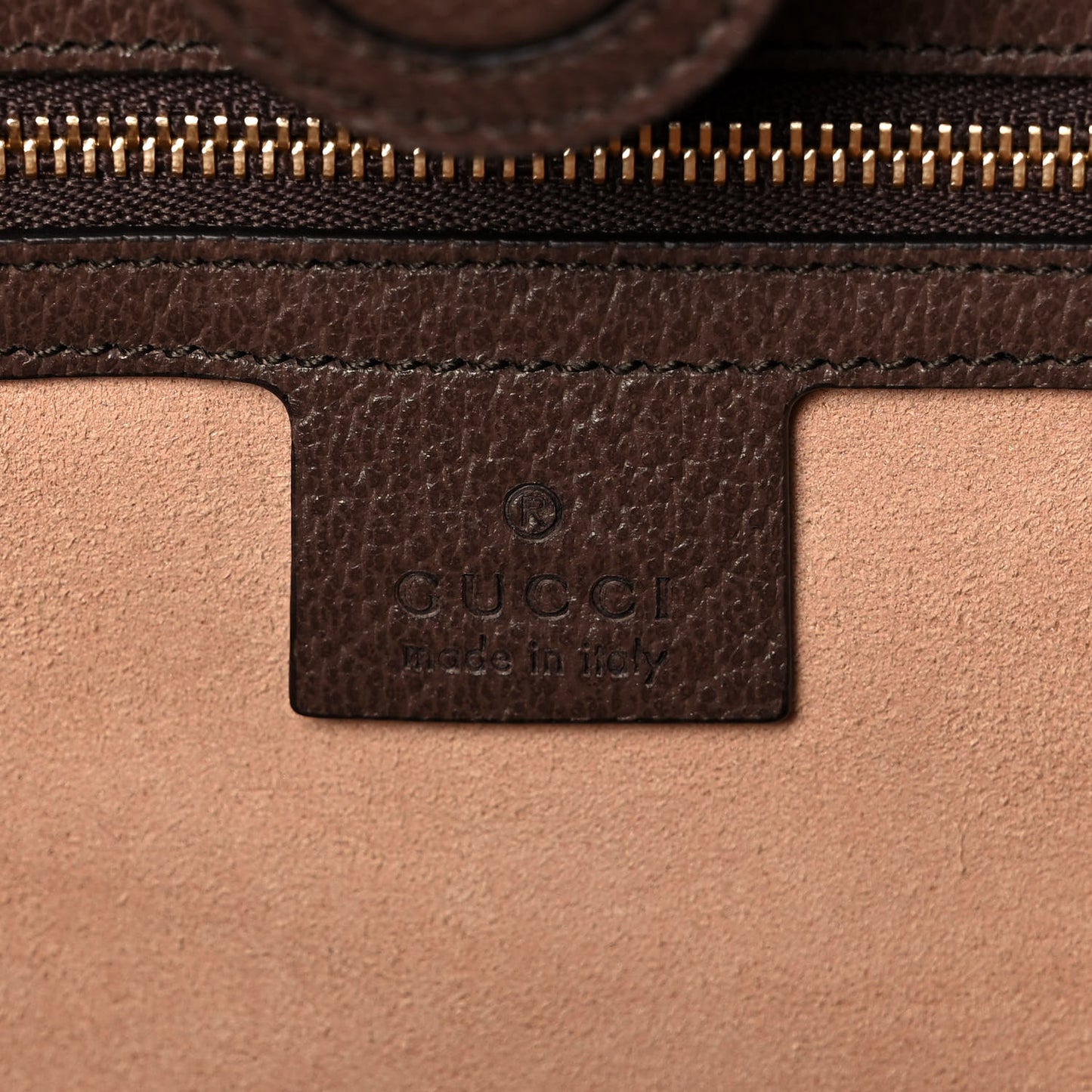 GG Supreme Monogram Medium Ophidia Shopping Tote Brown