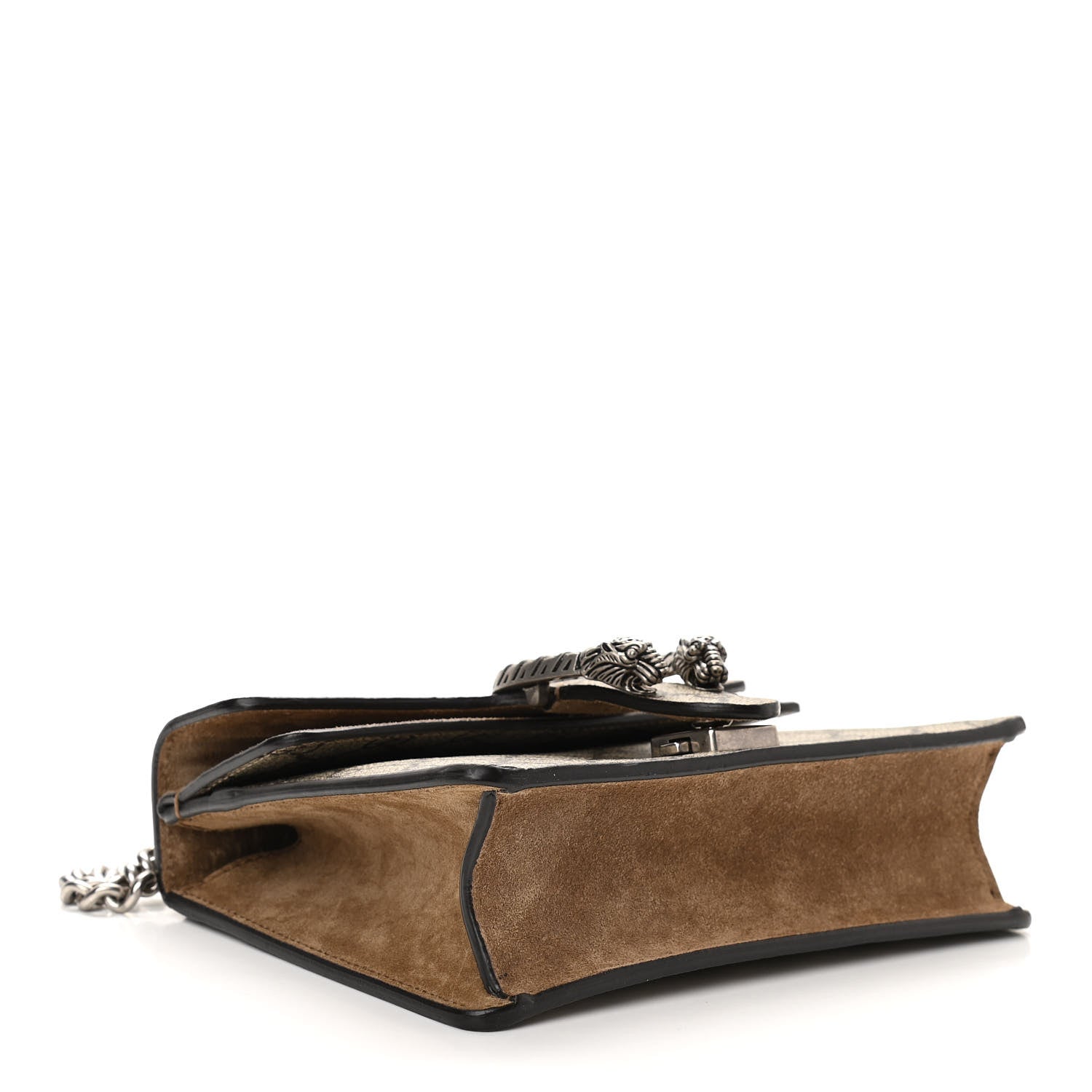 Gucci GG Supreme Monogram Mini Dionysus Shoulder Bag Taupe 4 of 10
