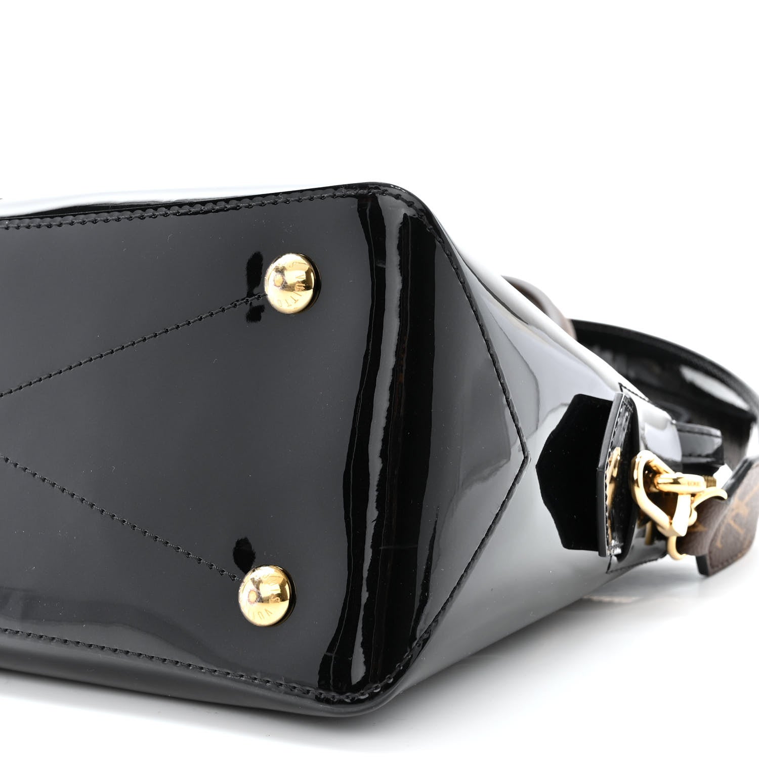 Louis Vuitton Patent Calfskin Miroir Tote Black 10 of 10
