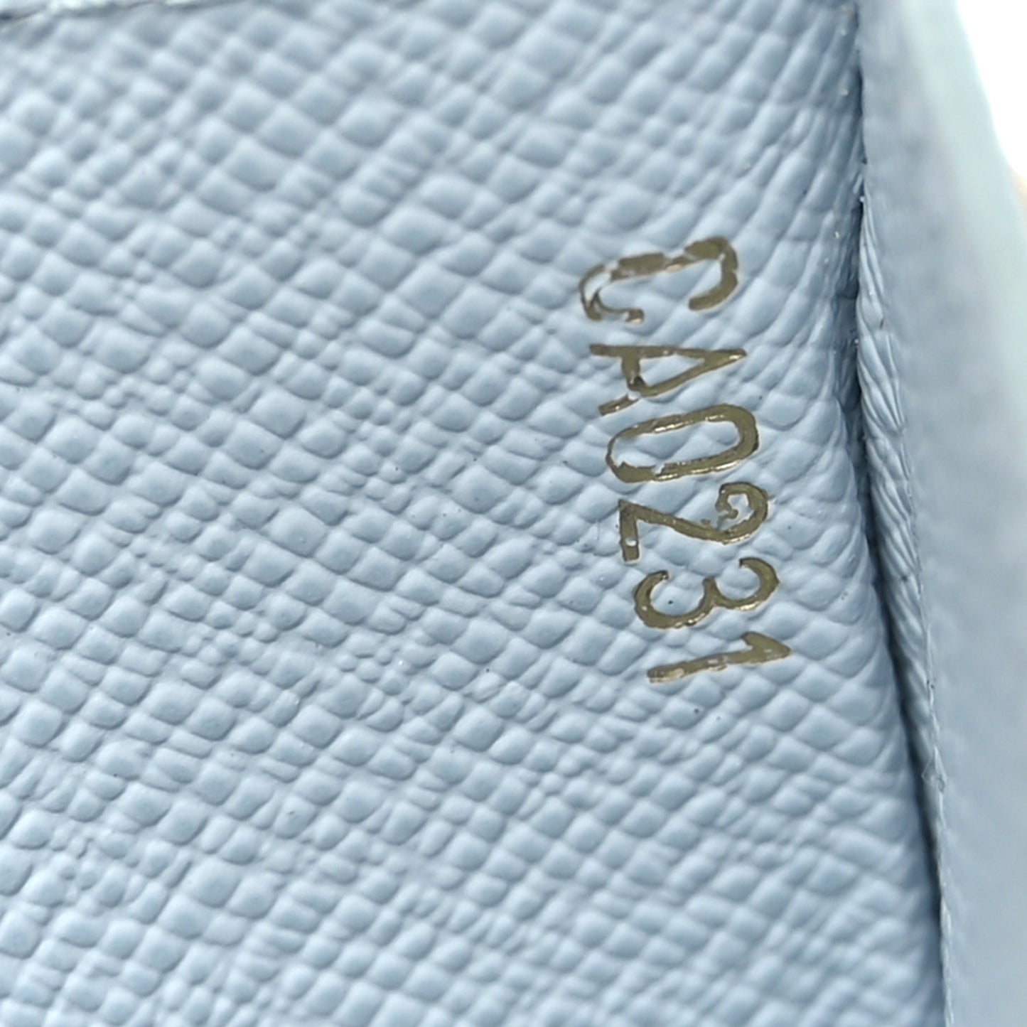 Damier Azur Daily Card Holder Olympe Blue
