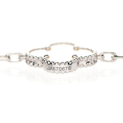 Van Cleef & Arpels 18K White Gold Mother of Pearl 20 Motifs Vintage Alhambra Necklace 6 of 7