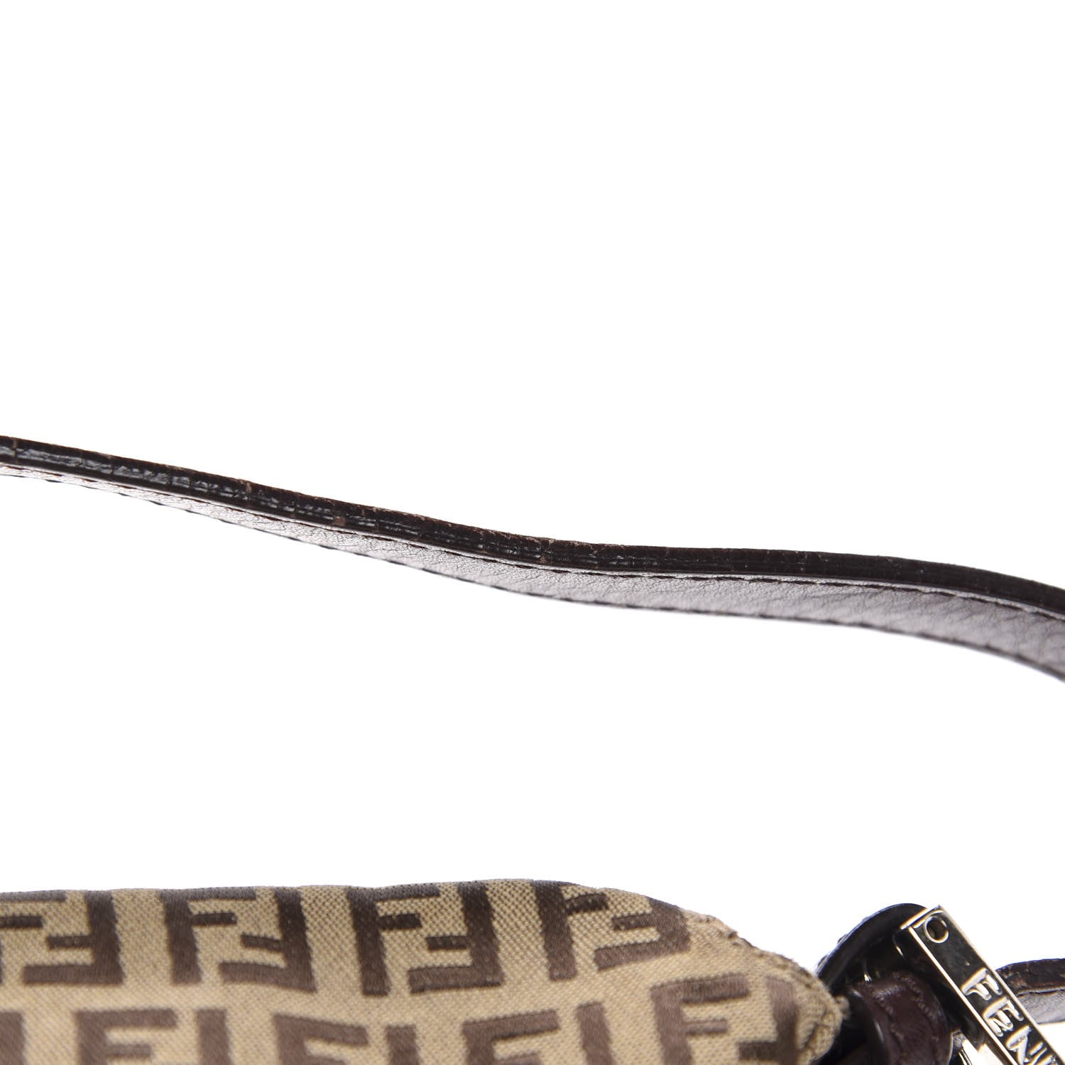 Fendi Zucchino Baguette Dark Brown 9 of 12