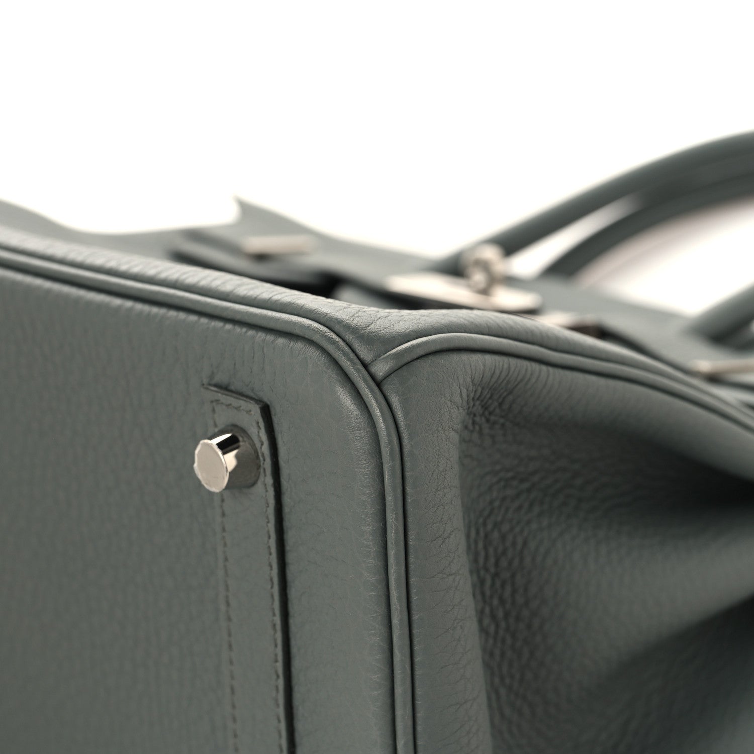 Hermes Togo Birkin 30 Vert Amande 10 of 13