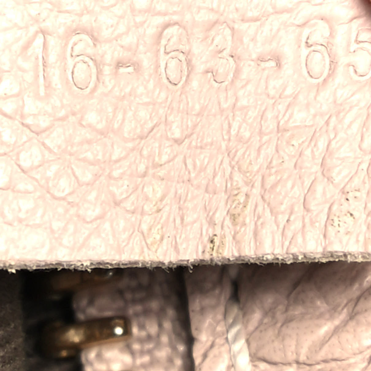 Calfskin Medium Marcie Satchel Pale Pink