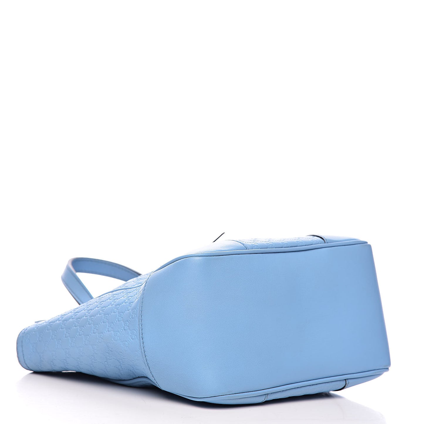 Microguccissima Small Bree Tote Mineral Blue