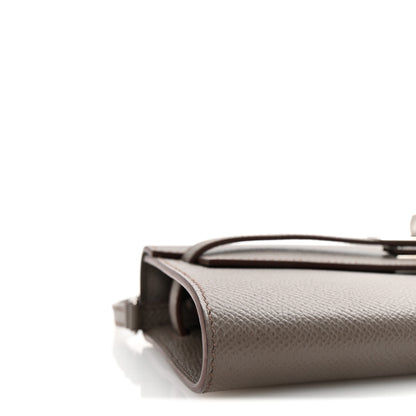 Hermes Epsom Kelly To Go Wallet Etain 8 of 10