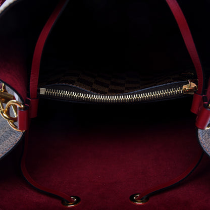 Louis Vuitton Damier Ebene Neonoe MM Cherry Berry 9 of 13