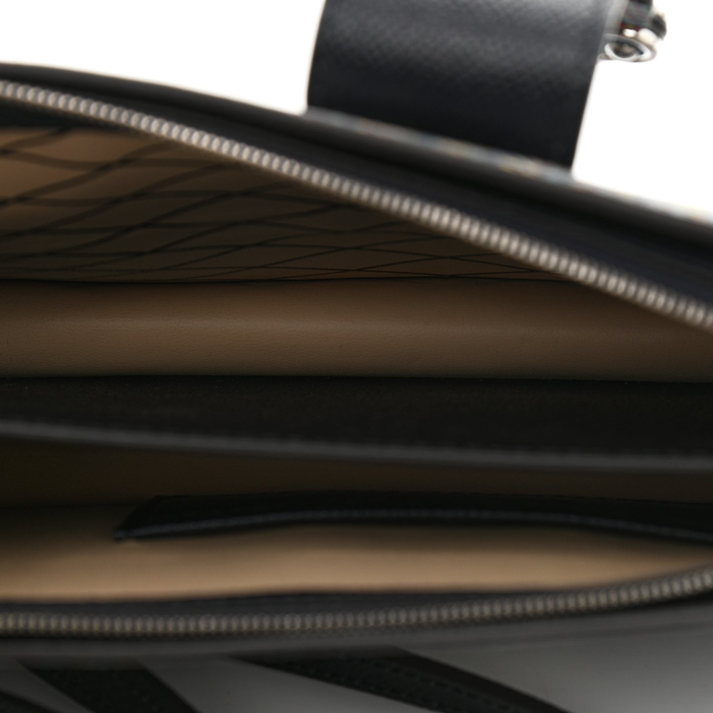 Calfskin Monogram LV Pop Trunk Clutch Blue