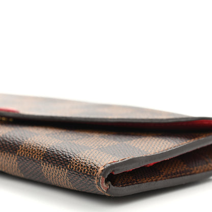 Louis Vuitton Damier Ebene Josephine Wallet Red 14 of 18
