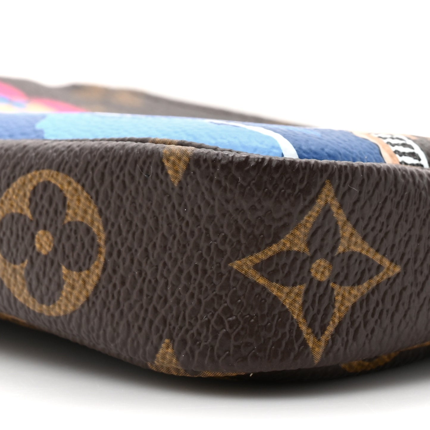 Monogram 2019 Christmas Animation Mini Venice Pochette Accessories Blue