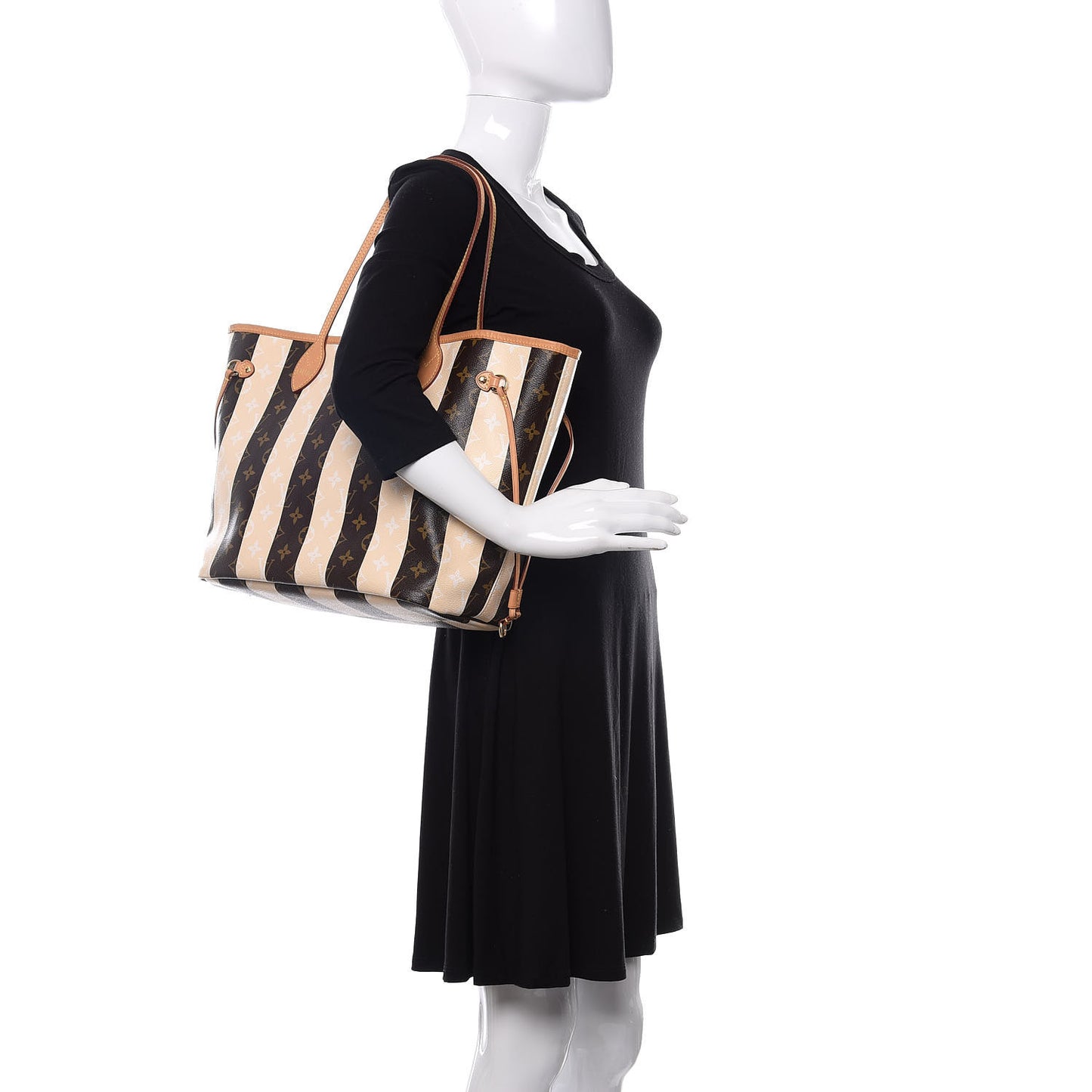 Monogram Rayures Neverfull MM