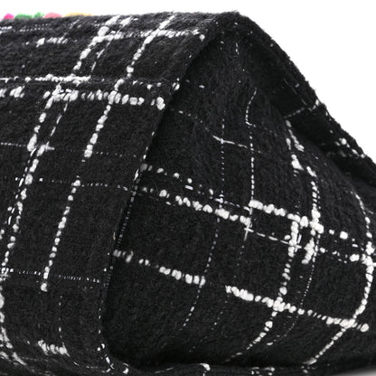 Chanel Tweed Medium Deauville Tote Black White Multicolor 10 of 10