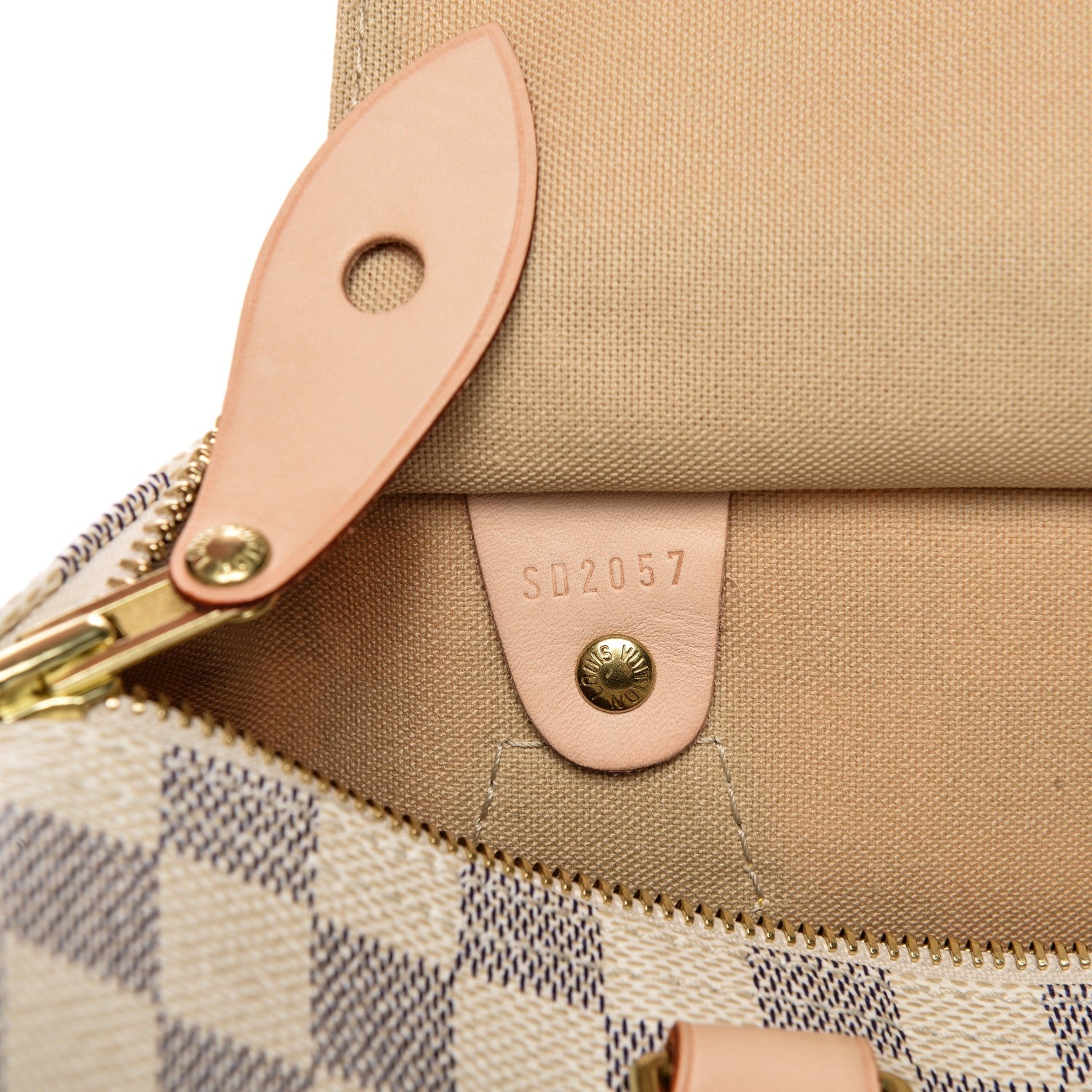 Louis Vuitton Damier Azur Speedy 30 7 of 7