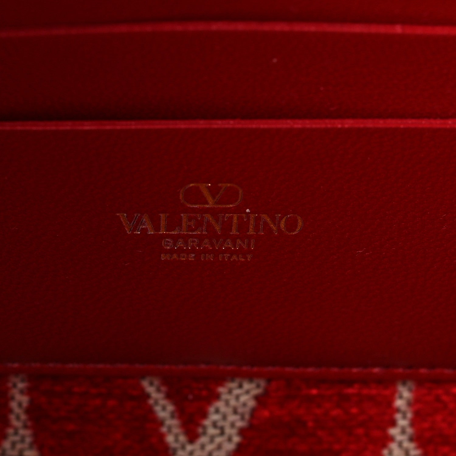 Valentino Garavani Toile Iconographe Goatskin Mini Le Troisieme Shopping Bag Naturale Rosso Valentino 5 of 6