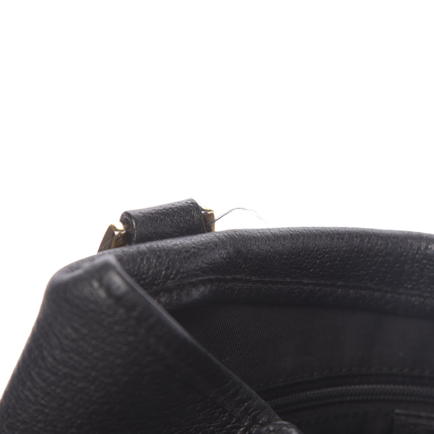 Gucci Calfskin Small D Ring Tote Black 8 of 14