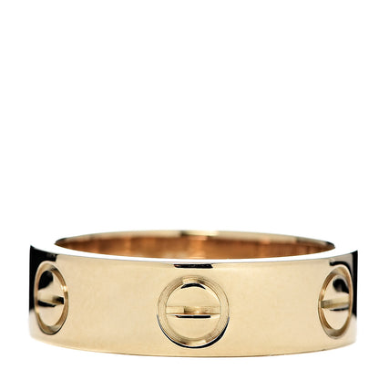 Cartier 18K Yellow Gold 5.5mm LOVE Ring 52 6 1 of 4