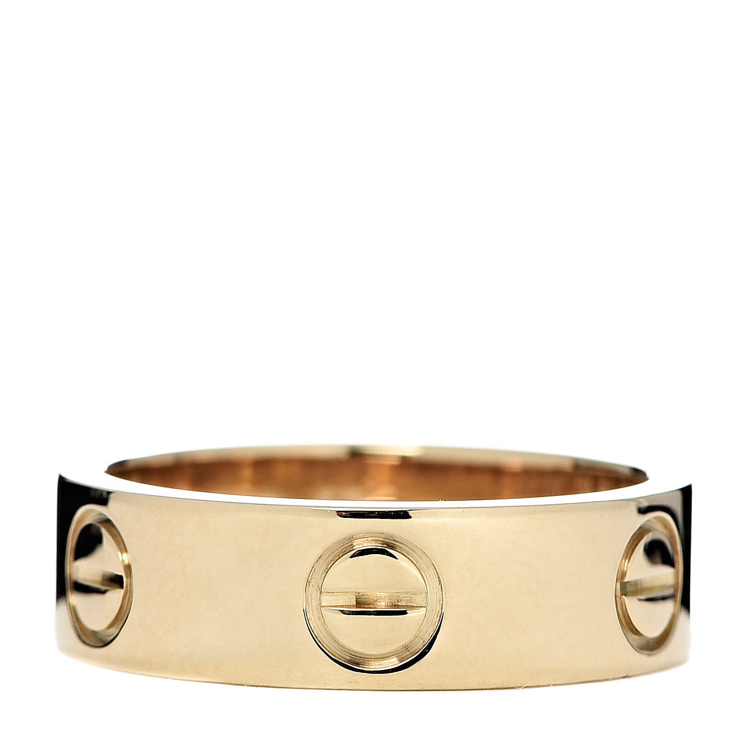 Cartier 18K Yellow Gold 5.5mm LOVE Ring 52 6 1 of 4